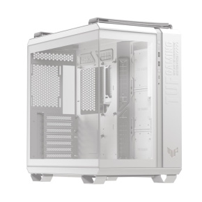 ASUS case TUF GAMING GT502 HORIZON, Mid Tower, průhledná bočnice, 4x 120mm ARGB Fan, bílá ASUS case TUF GAMING GT502 HORIZON, Mid Tower, průhledná bočnice, 4x 120mm ARGB Fan, bílá