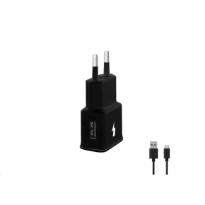 WG - Síťová nabíječka 1x USB-A, Quick Charge 3.0, 5V-9V-12V + kabel USB-A na Micro USB, black WG - Síťová nabíječka 1x USB-A, Quick Charge 3.0, 5V-9V-12V + kabel USB-A na Micro USB, black