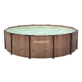 Marimex Florida bazén 4,57x1,32 m se zabudovaným skimmerem - motiv TEAK Marimex Florida bazén 4,57x1,32 m se zabudovaným skimmerem - motiv TEAK