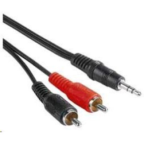 PremiumCord Kabel Jack 3,5mm-2xCINCH M/M 15m PremiumCord Kabel Jack 3,5mm-2xCINCH M/M 15m