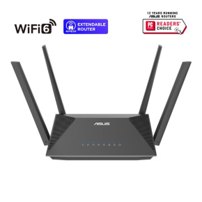 ASUS RT-AX52 Pro (AX3000) Router, Dual Band WiFi 6, Extendable Router ASUS RT-AX52 Pro (AX3000) Router, Dual Band WiFi 6, Extendable Router