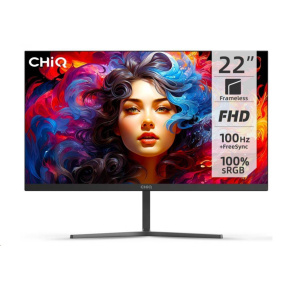 CHiQ 22" UltraSlim monitor 22F650 FHD, 100 Hz, Frameless, černý CHiQ 22" UltraSlim monitor 22F650 FHD, 100 Hz, Frameless, černý