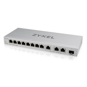 Zyxel XGS1250-12 v2, 12-Port Gigabit webmanaged Desktop Switch with 8 port 1G + 3-Port MultiGig 1/2.5/5/10G + 1-Port SFP Zyxel XGS1250-12 v2, 12-Port Gigabit webmanaged Desktop Switch with 8 port 1G + 3-Port MultiGig 1/2.5/5/10G + 1-Port SFP