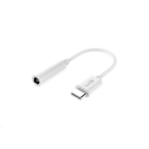 WG - Adaptér Type-C + 3,5mm jack / DAC chip / white WG - Adaptér Type-C + 3,5mm jack / DAC chip / white