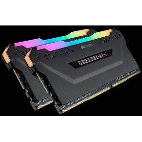 CORSAIR DDR4 16GB (Kit 2x8GB) Vengeance RGB PRO DIMM 3200MHz CL16 černá