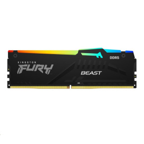 DIMM DDR5 8GB 5200MT/s CL36 KINGSTON FURY Beast RGB EXPO