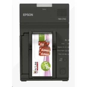 Epson TM-C710, USB, Ethernet, grey Epson TM-C710, USB, Ethernet, grey