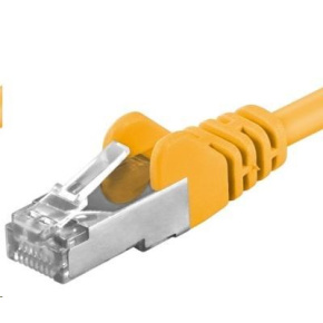 PREMIUMCORD Patch kabel CAT6a S-FTP, RJ45-RJ45, AWG 26/7 7m žlutá PREMIUMCORD Patch kabel CAT6a S-FTP, RJ45-RJ45, AWG 26/7 7m žlutá