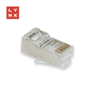 LYNX konektor STP Cat6a, 50µ, 100ks LYNX konektor STP Cat6a, 50µ, 100ks