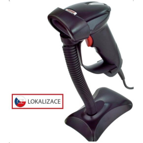 Virtuos laserová čtečka HT-900A, USB (emulace klávesnice/RS232), černá Virtuos laserová čtečka HT-900A, USB (emulace klávesnice/RS232), černá