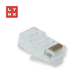 LYNX konektor UTP Cat6, 50µ, 100ks LYNX konektor UTP Cat6, 50µ, 100ks