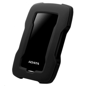 ADATA Externí HDD 4TB 2,5" USB 3.1 HD330, BLACK COLOR BOX, černý (gumový, nárazu odolný)