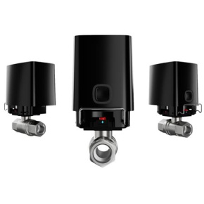 Ajax  WaterStop [1] ASP black (52266) - Dálkově ovládaný uzavírací ventil vody (1“)