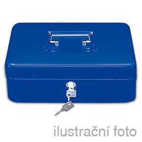 Přenosná pokladna WEDO 300, modrá Přenosná pokladna WEDO 300, modrá