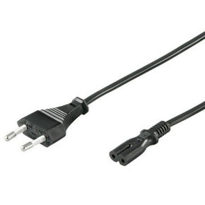 PremiumCord kabel síťový 230V k magnetofonu 3m PremiumCord kabel síťový 230V k magnetofonu 3m