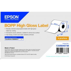 Epson label roll, synthetic Epson label roll, synthetic