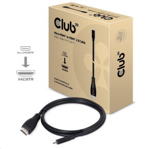 Club3D Kabel Micro HDMI na HDMI 2.0 4K60Hz UHD, (M/M), 1m