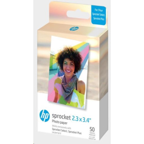 HP Zink Paper Sprocket Select 50 Pack 2,3x3,4" HP Zink Paper Sprocket Select 50 Pack 2,3x3,4"