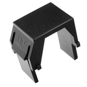 Záslepka do modulárního patch panelu, černá - 10ks Záslepka do modulárního patch panelu, černá - 10ks