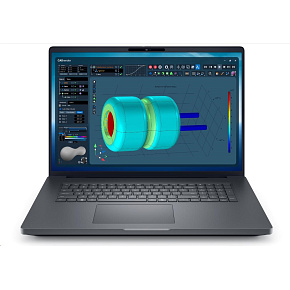 DELL NTB Pro Max Plus 18 MB18250/U9-285HX/32GB/1TSSD/18" QHD+/IR Cam/NVI RTX 3000/No AC Adapt/WLAN/Bck Kb/W11P/3Y PS NBD