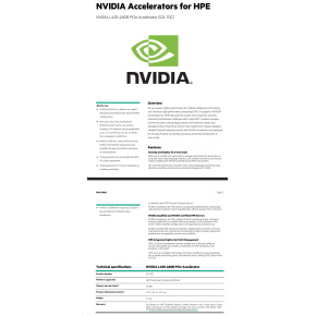 NVIDIA L40S 48GB PCIe Accelerator for HPE