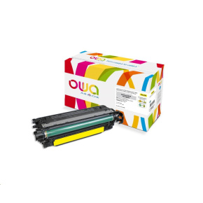 OWA Armor toner pro HP Color Laserjet CP3525, 7000 Stran, CE252A, žlutá/yellow OWA Armor toner pro HP Color Laserjet CP3525, 7000 Stran, CE252A, žlutá/yellow