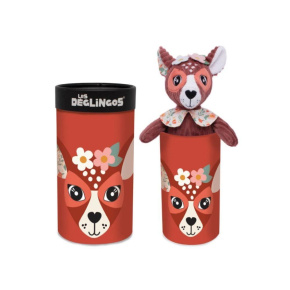 Plyšová laň v dárkové krabičce - velká Plyšová laň v dárkové krabičce - velká