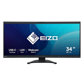 EIZO MT 34" EV3450XC-BK FlexScan, IPS, 3840x1440, 300nit, 1000:1, 5ms, USB-C, DisplayPort, USB, HDMI, Repro, Černý EIZO MT 34" EV3450XC-BK FlexScan, IPS, 3840x1440, 300nit, 1000:1, 5ms, USB-C, DisplayPort, USB, HDMI, Repro, Černý