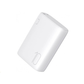 WG - Powerbank 10000 mAh / QC 3.0 and PD output+input / ultra small / white WG - Powerbank 10000 mAh / QC 3.0 and PD output+input / ultra small / white