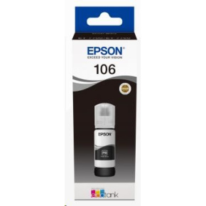EPSON ink čer 106 EcoTank Photo Black ink bottle EPSON ink čer 106 EcoTank Photo Black ink bottle