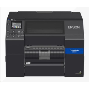 Epson ColorWorks CW-C6500Pe, peeler, disp., USB, Ethernet, black Epson ColorWorks CW-C6500Pe, peeler, disp., USB, Ethernet, black