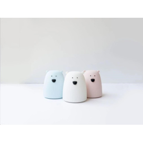 Rabbit & Friends Dotyková přenosná lampička medvídek | Modrá Rabbit & Friends Dotyková přenosná lampička medvídek | Modrá