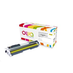 OWA Armor toner pro HP Laserjet Pro CP1025, Pro100 M175, Pro200 M275, 1000 Stran, CE312A, žlutá/yellow OWA Armor toner pro HP Laserjet Pro CP1025, Pro100 M175, Pro200 M275, 1000 Stran, CE312A, žlutá/yellow