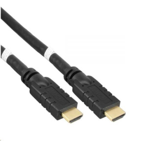 PREMIUMCORD Kabel HDMI High Speed with Ether.4K@60Hz, se zesilovačem,30m, 3x stínění, M/M, zlacené konektory PREMIUMCORD Kabel HDMI High Speed with Ether.4K@60Hz, se zesilovačem,30m, 3x stínění, M/M, zlacené konektory