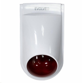 EVOLVEO Alarmex Pro, bezdrátová venkovní světelná a akustická siréna EVOLVEO Alarmex Pro, bezdrátová venkovní světelná a akustická siréna