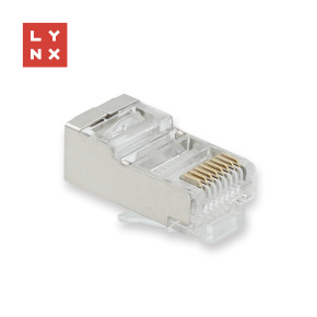 LYNX konektor STP Cat5e, 30µ, 100ks LYNX konektor STP Cat5e, 30µ, 100ks