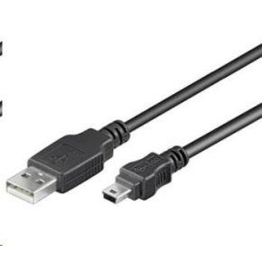 PremiumCord Kabel USB 2.0, A-B mini, 5pinů, 2m PremiumCord Kabel USB 2.0, A-B mini, 5pinů, 2m