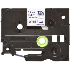 BROTHER TZEFA3 - kazeta TZ šířky 12mm, zažehlovací, TZE-FA3 bílá páska/modré písmo BROTHER TZEFA3 - kazeta TZ šířky 12mm, zažehlovací, TZE-FA3 bílá páska/modré písmo