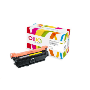 OWA Armor toner pro HP Color Laserjet Ese 500 M551, M575, 6000 Stran, CE402A, žlutá/yellow OWA Armor toner pro HP Color Laserjet Ese 500 M551, M575, 6000 Stran, CE402A, žlutá/yellow