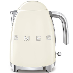Smeg KLF03CREU rychlovarná konvice, 1,7 l, (7 šálků), 2400 W, styl 50. let, krémová