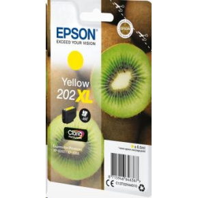 EPSON ink bar Singlepack "Kiwi" Yellow 202XL Claria Premium Ink 8,5 ml EPSON ink bar Singlepack "Kiwi" Yellow 202XL Claria Premium Ink 8,5 ml