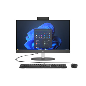 HP AIO ProOne 245 G10 AiO 23.8 NT Ryzen 3 7320U,8GB,512GB,Radeon 610M,WiFi 6+BT,klávesnice a myš,90W, bílá,HDMI,Win11Pro