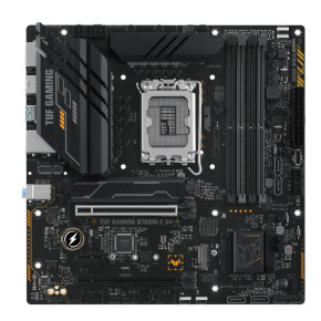 ASUS MB Sc LGA1700 TUF GAMING B760M-E D4, Intel B760, 4xDDR4, 1xDP, 1xHDMI, mATX ASUS MB Sc LGA1700 TUF GAMING B760M-E D4, Intel B760, 4xDDR4, 1xDP, 1xHDMI, mATX