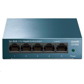 TP-Link LiteWave switch LS105G (5xGbE, fanless) TP-Link LiteWave switch LS105G (5xGbE, fanless)