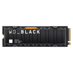 WD BLACK SSD NVMe 1TB PCIe SN850X, Gen4, (R:7300, W:6300MB/s), Chladič WD BLACK SSD NVMe 1TB PCIe SN850X, Gen4, (R:7300, W:6300MB/s), Chladič