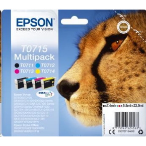 EPSON ink Multipack 4-colours T0715 DURABrite Ultra Ink EPSON ink Multipack 4-colours T0715 DURABrite Ultra Ink
