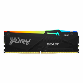 DIMM DDR5 32GB 4800MT/s CL38 KINGSTON FURY Beast Black RGB