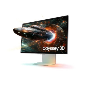 SAMSUNG MT LED LCD 27" Odyssey 3D (G90XF) - 3840x2160, 350Hz, IPS, HDR10+ Gaming, Konverze 2D->3D non-DRM video, 2xkamer SAMSUNG MT LED LCD 27" Odyssey 3D (G90XF) - 3840x2160, 350Hz, IPS, HDR10+ Gaming, Konverze 2D->3D non-DRM video, 2xkamer