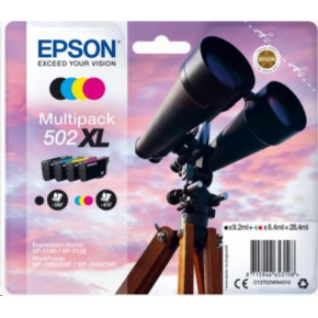 EPSON ink Multipack "Dalekohled" 4-colours 502XL Ink EPSON ink Multipack "Dalekohled" 4-colours 502XL Ink
