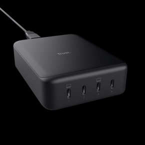 TRUST napájecí adaptér MAXO 240W 4-PORT USB-C DESK CHARGER TRUST napájecí adaptér MAXO 240W 4-PORT USB-C DESK CHARGER